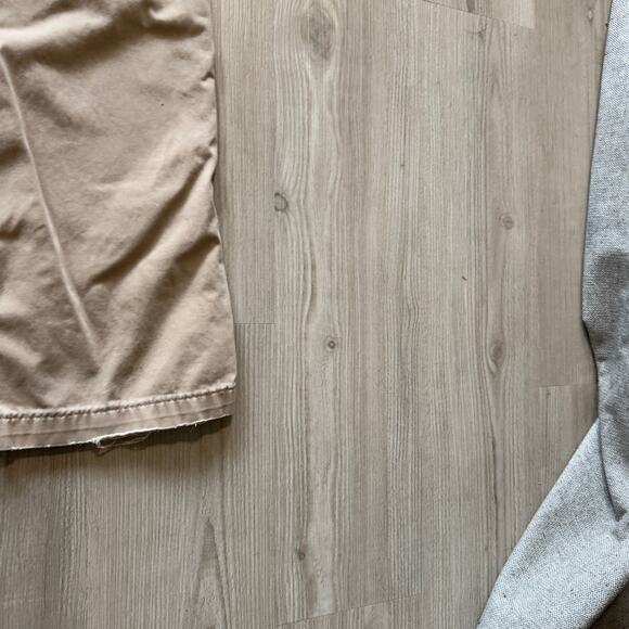 Men's Carhartt Tan Brown Khaki Cargo Utility Rugged Casual Work Pants Sz 36 x 34 - Picture 8 of 9